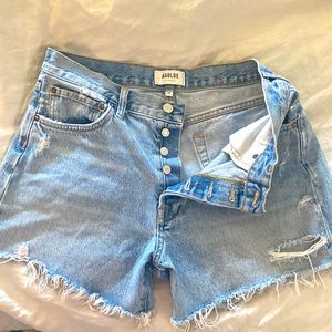 Agolde Parker Long Shorts